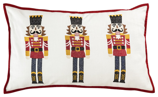 nutcracker throw pillows