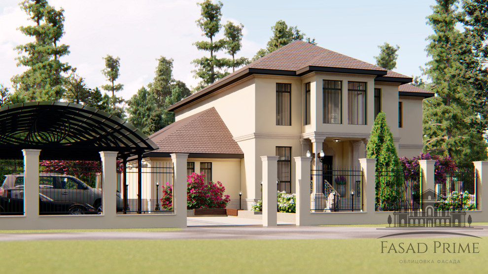 Дизайн фасадов и ландшафтный дизайн