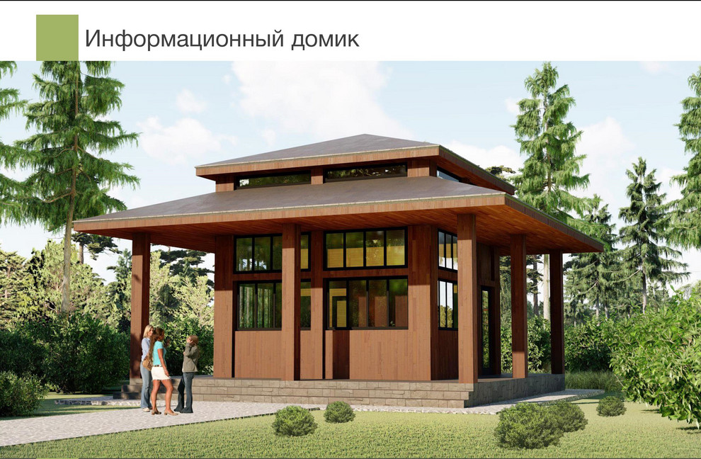 Эскизы проекта зоны отдыха