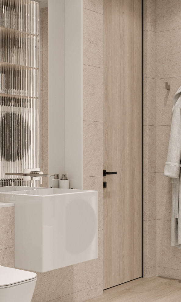 Дизайн интерьера, современный эко стиль.