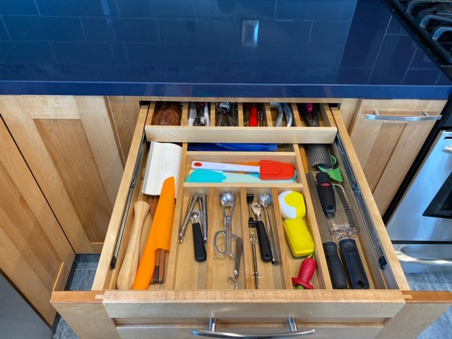 Oakland Hills Blue Kitchen