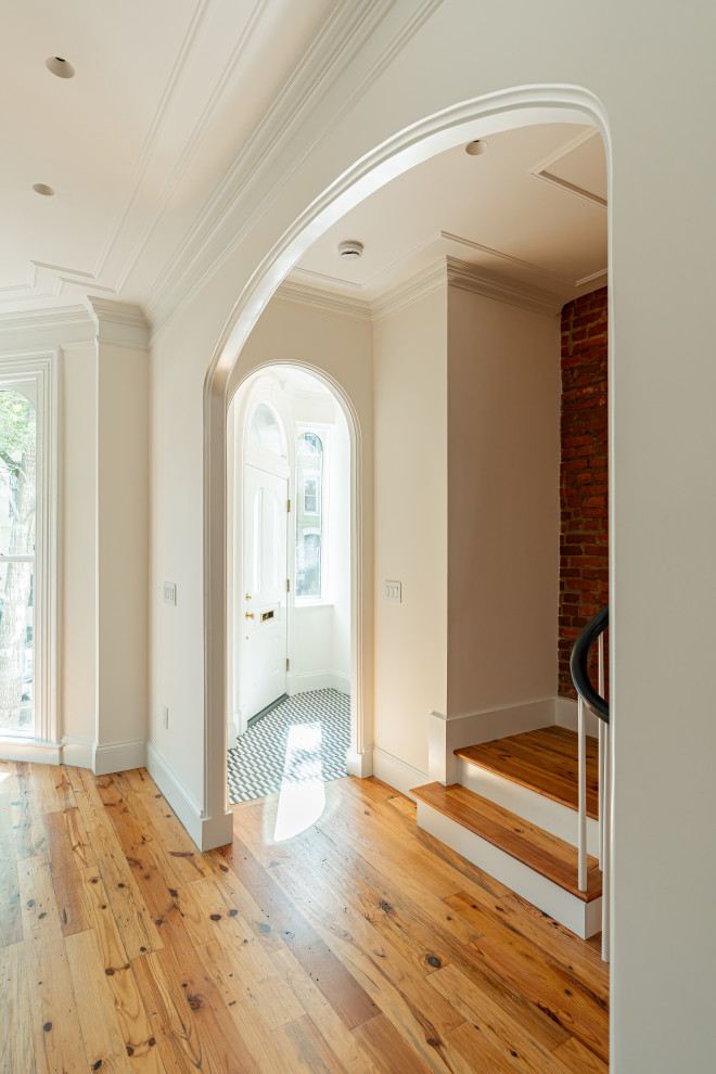 Eclectic Townhome City Scape