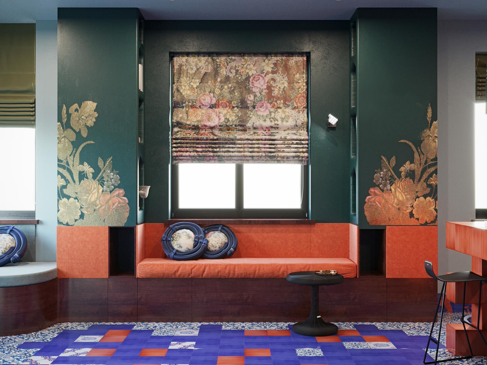 Гостиная. Квартира на Таганке