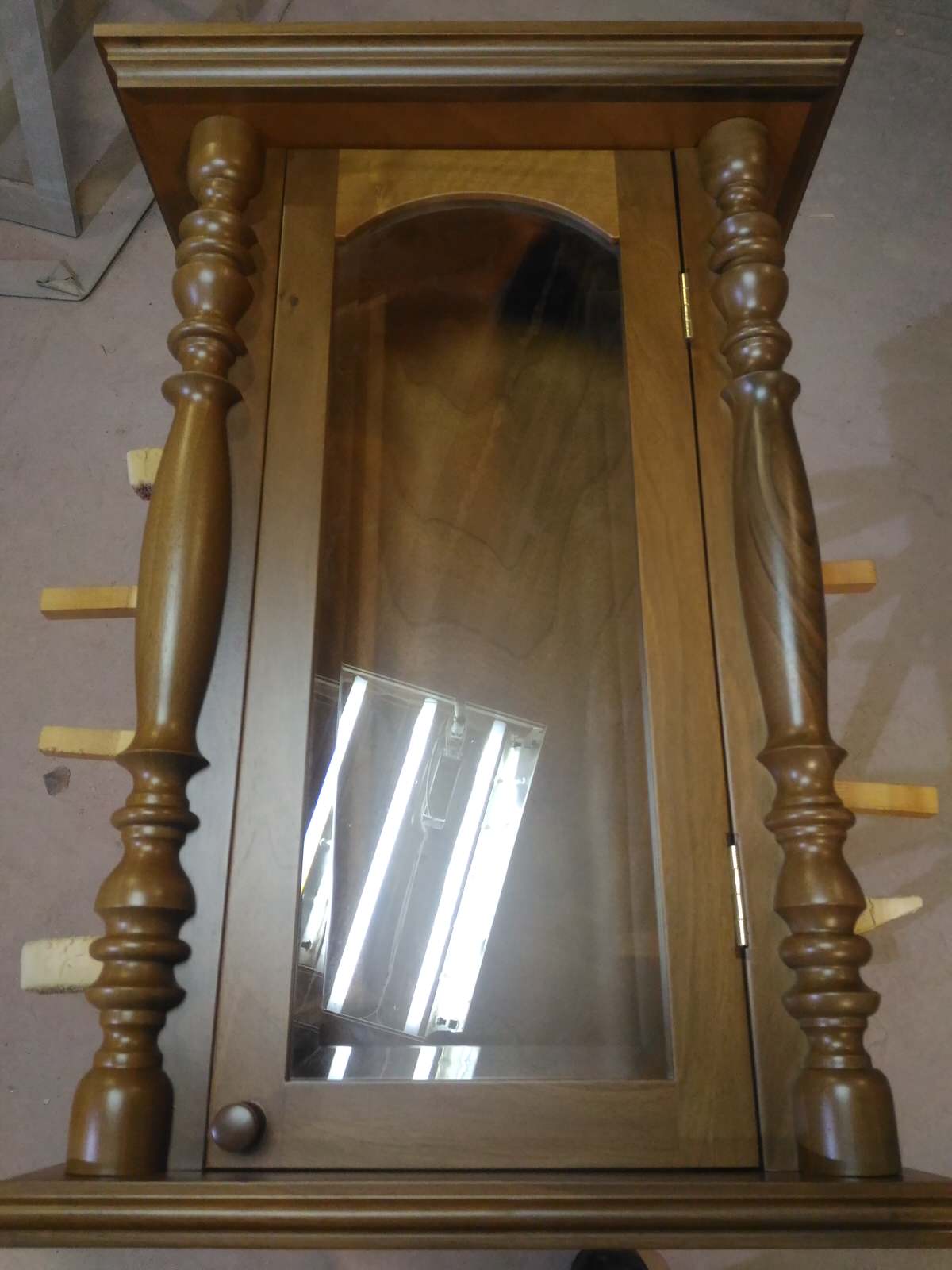 Витринка под старинные часы