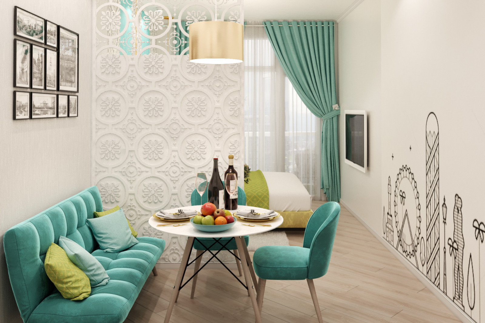 Small studio for rent on the seaside