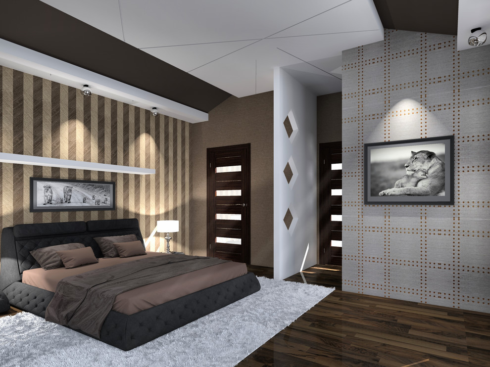 Беверли Хиллз - Лос Анджелес. Дизайн интерьера в современном стиле.