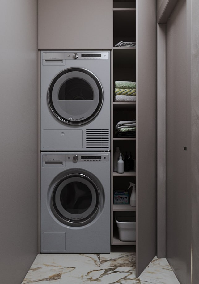 Прихожая и прачечная