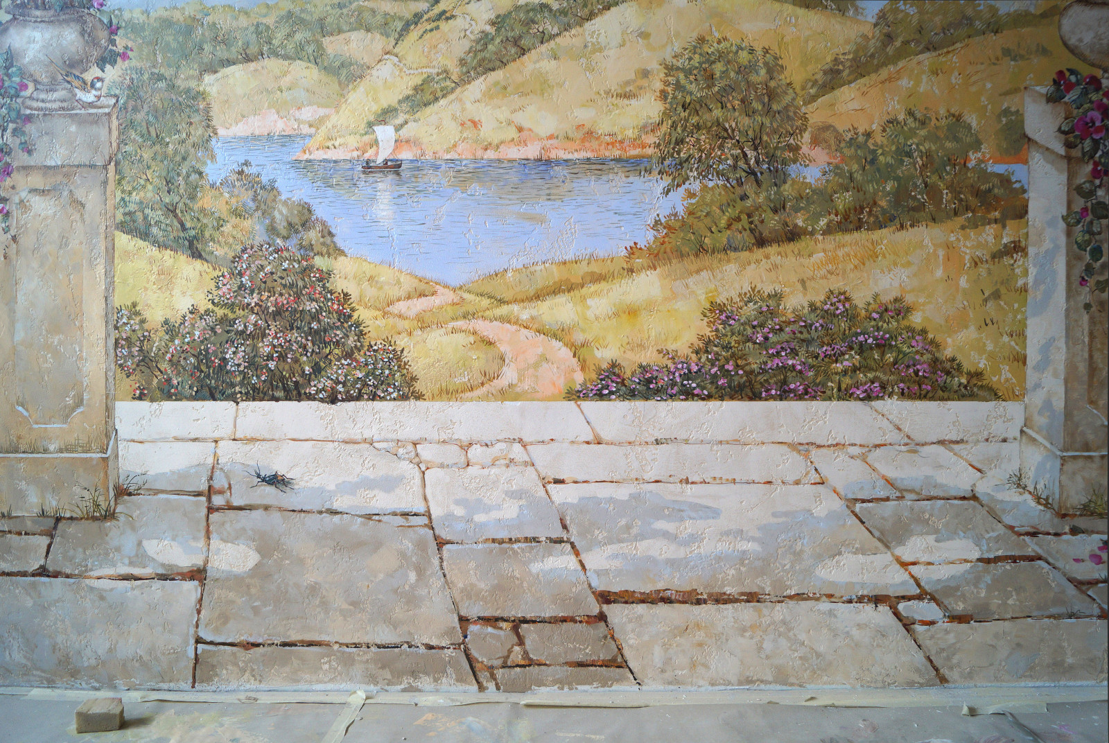 Замок, фрагмент