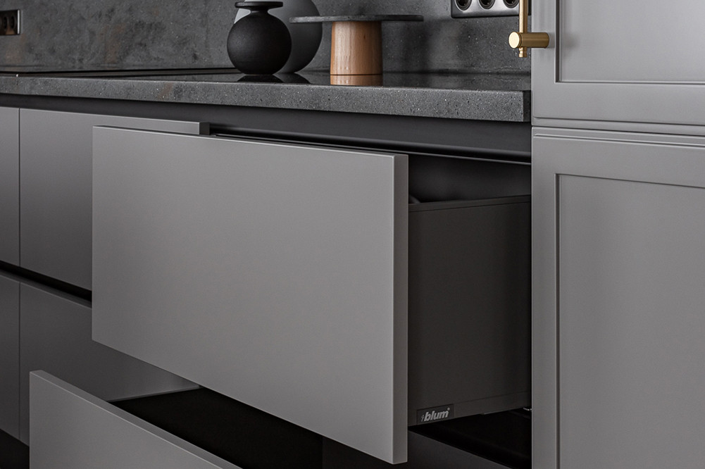 Кухня. Выдвижные ящики