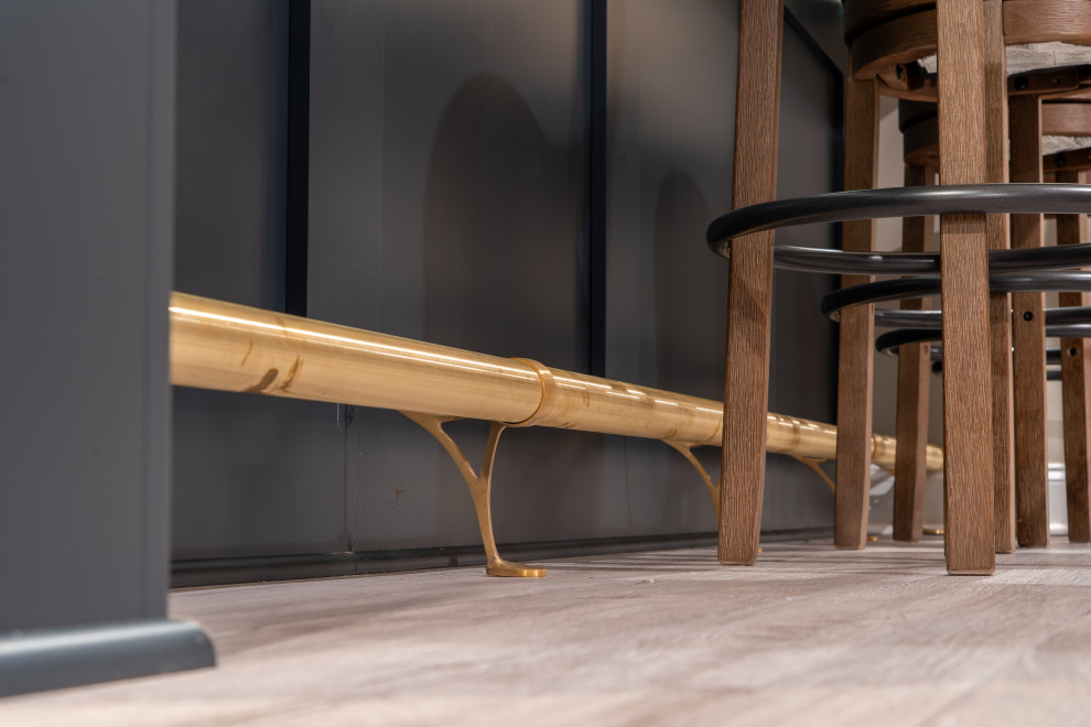 Coastal inspired Basement Bar