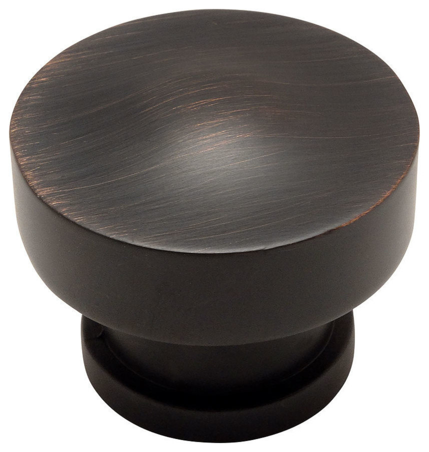 Cosmas Cabinet Hardware Oil Rubbed Bronze Modern Square Knobs #5232ORB 