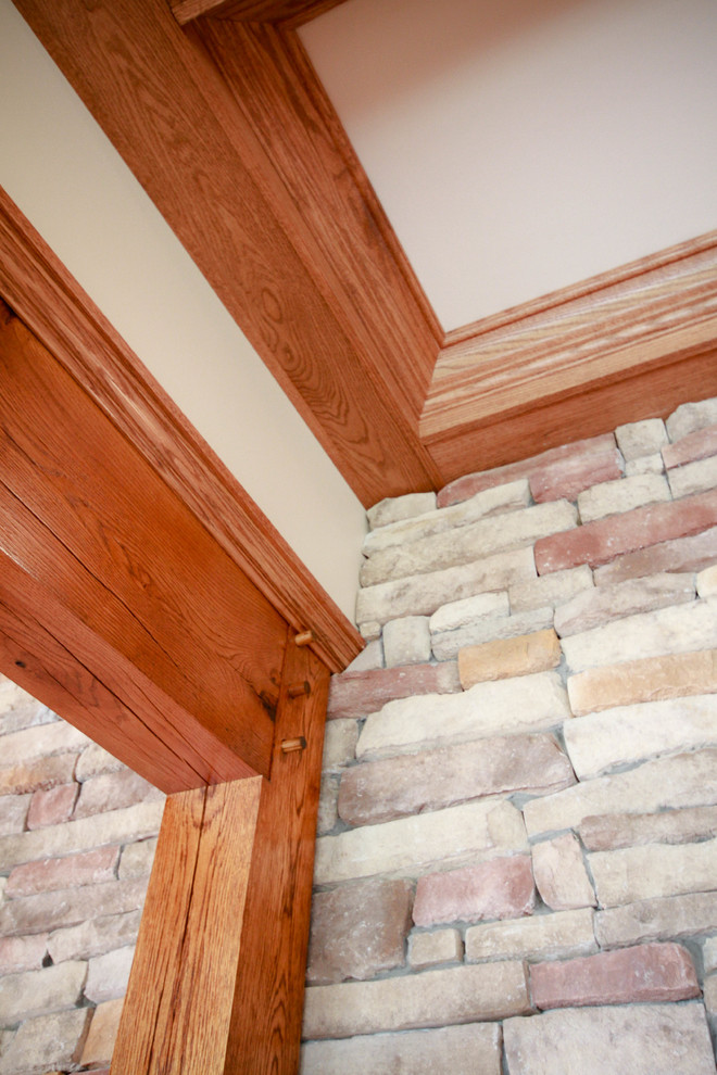 Timber Frame House Addition on Ridge Road