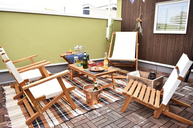 ルーフバルコニー modern-balkon