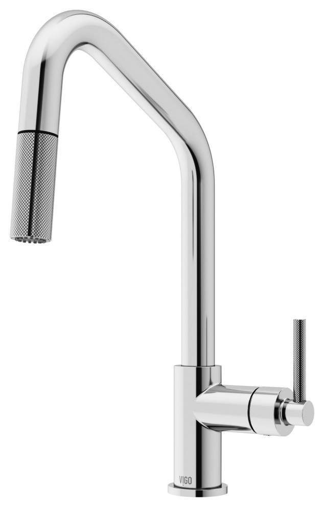 Vigo VG02038 Utopia 1.8 GPM 1 Hole Pre-Rinse Kitchen Faucet - Chrome