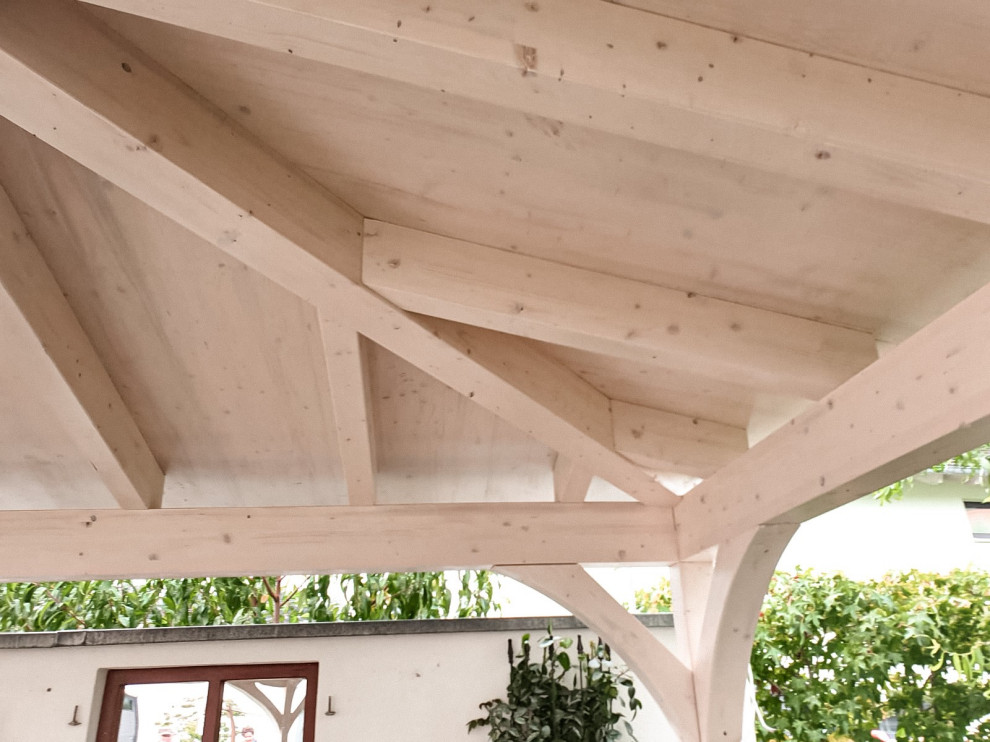 Gartenhaus im Landhausstil Farmhouse Shed Stuttgart by Holzbau