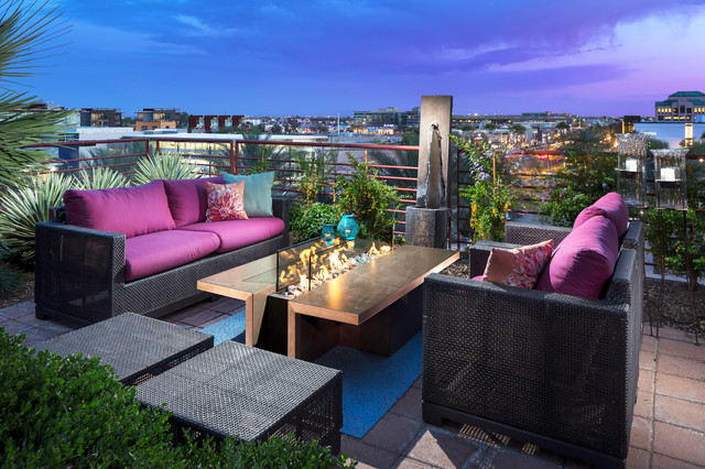 Urban Luxury - Scottsdale contemporary-patio