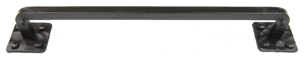 Farmhouse Wrought Iron Cabinet Pull 10 inch HPE10, Bronze