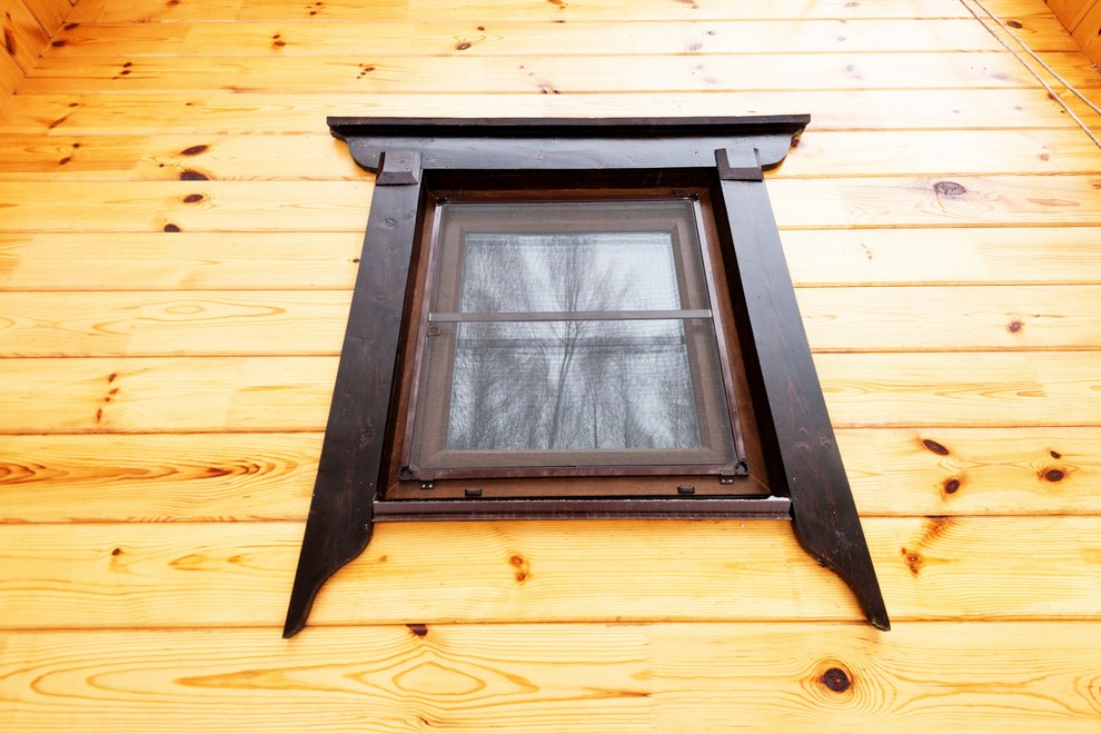 Дом из клееного бруса по проекту "Занино"