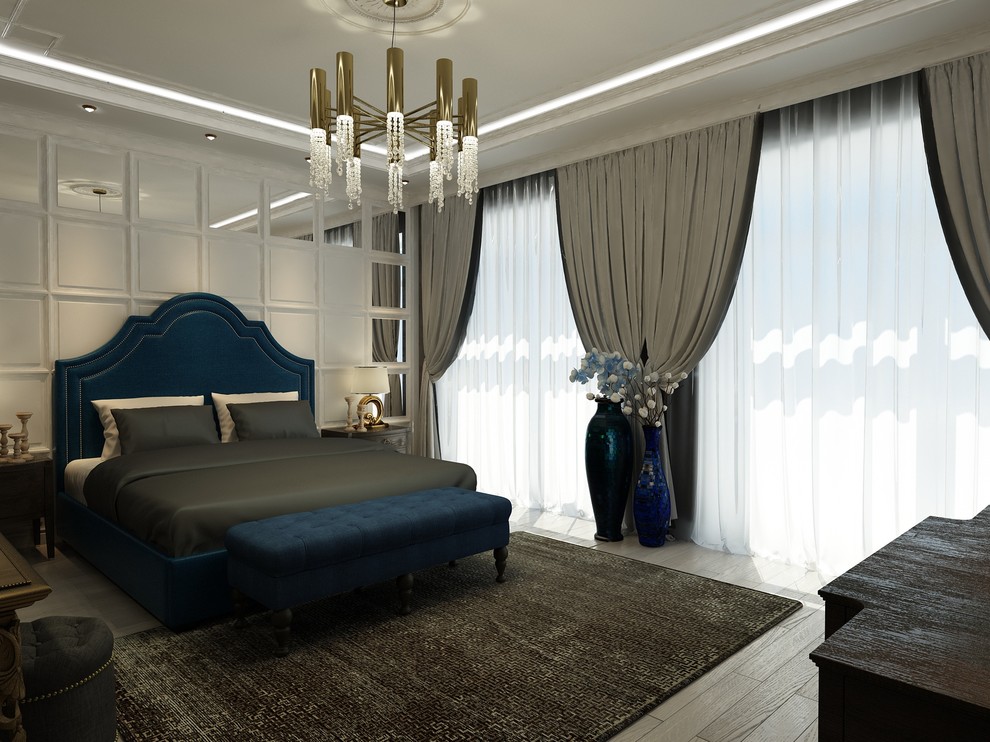 Дизайн интерьера в американском стиле.