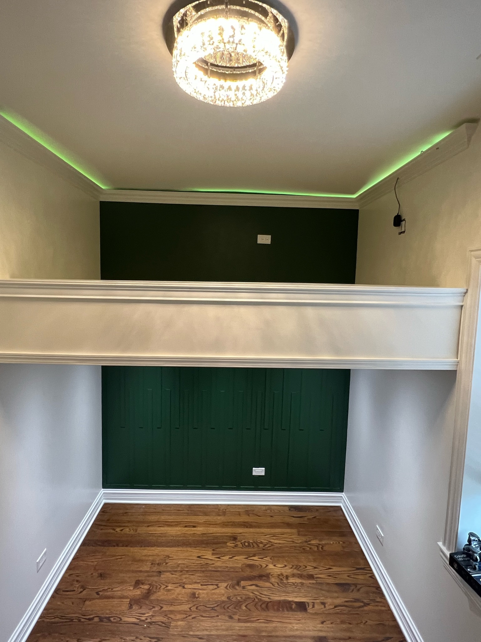 Brownsville/hydepark bedroom upgrade, with a costum loft bed.