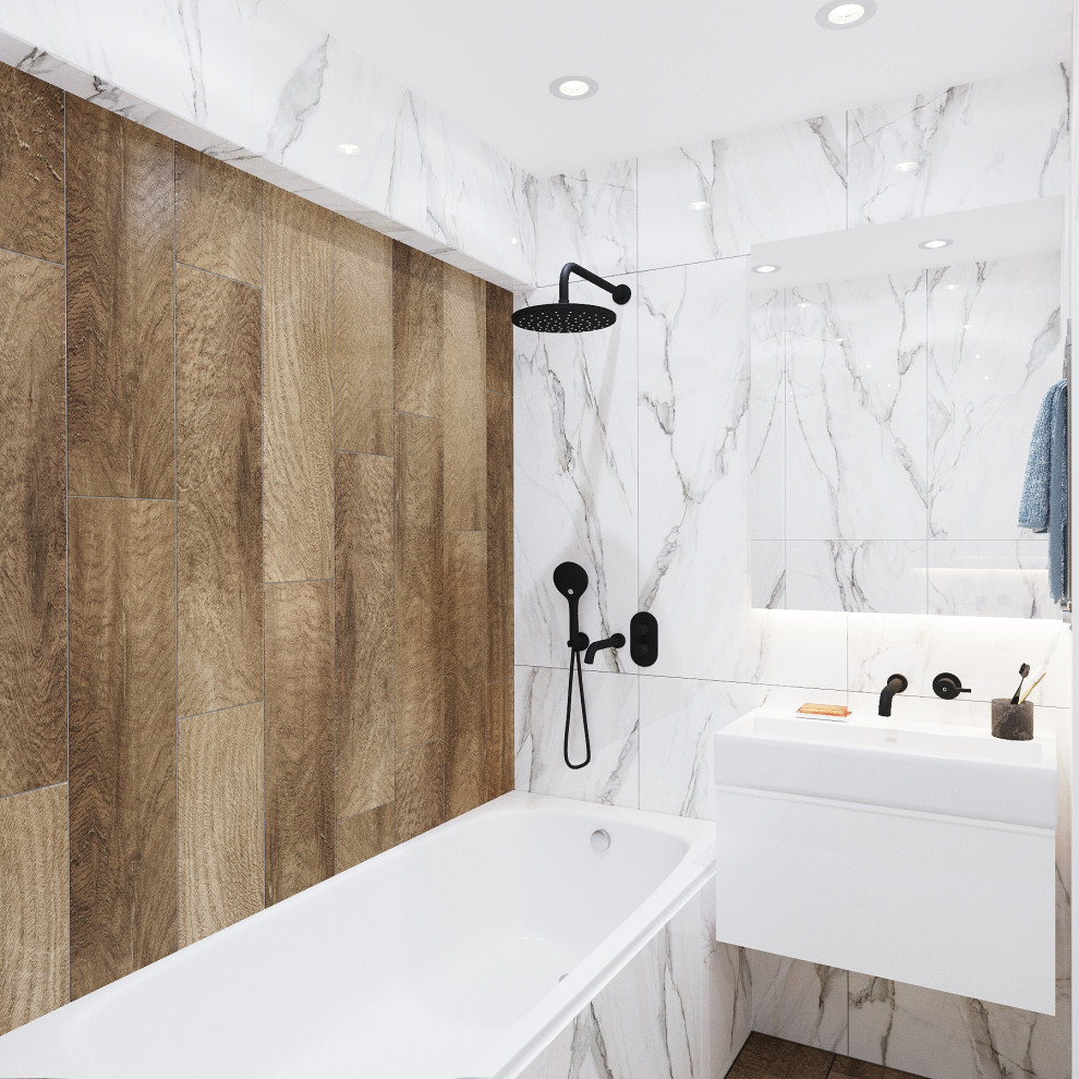 квартира минимализм 50м2