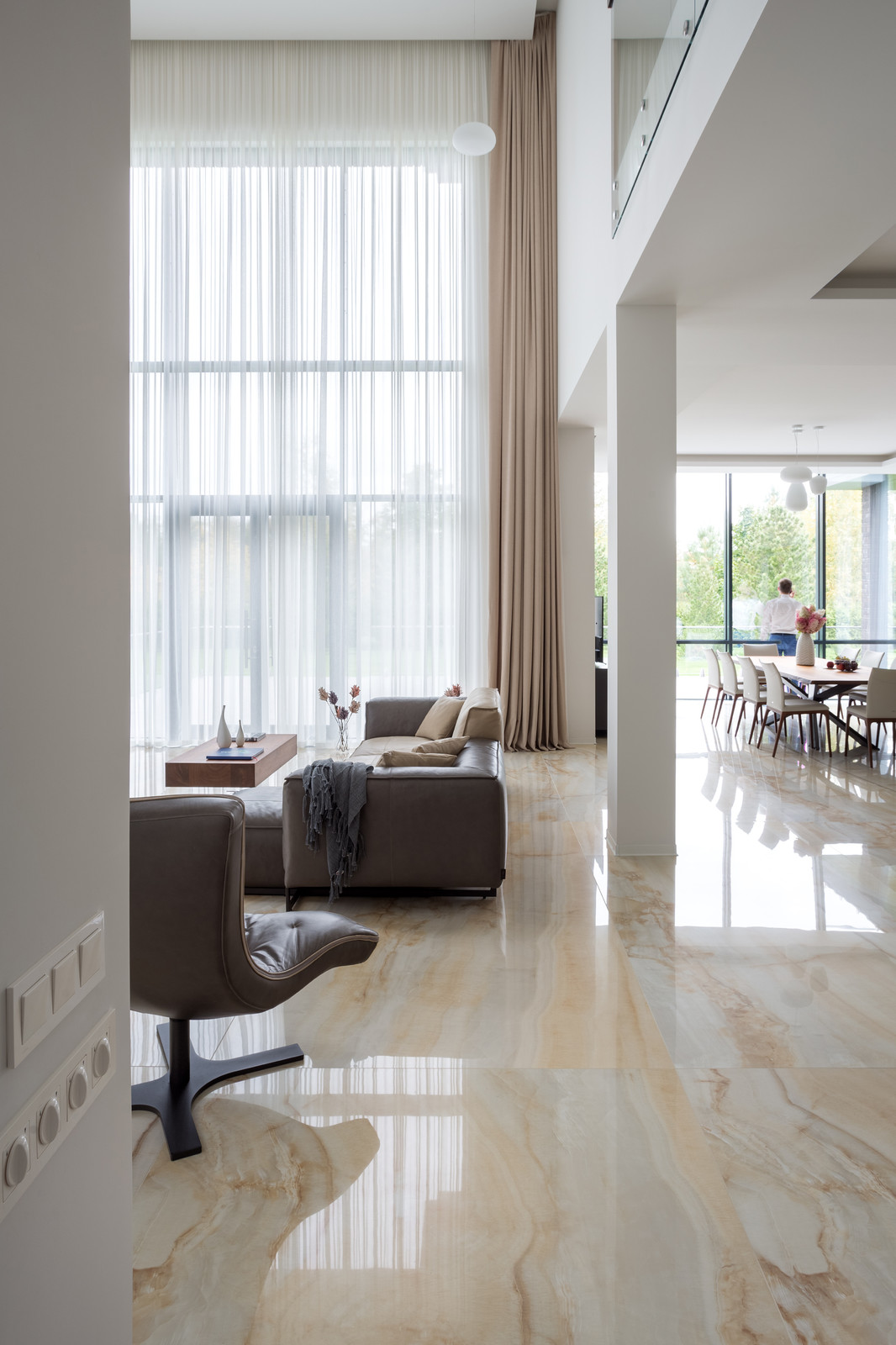 Загородный дом в посёлке Montevil - интерьеры