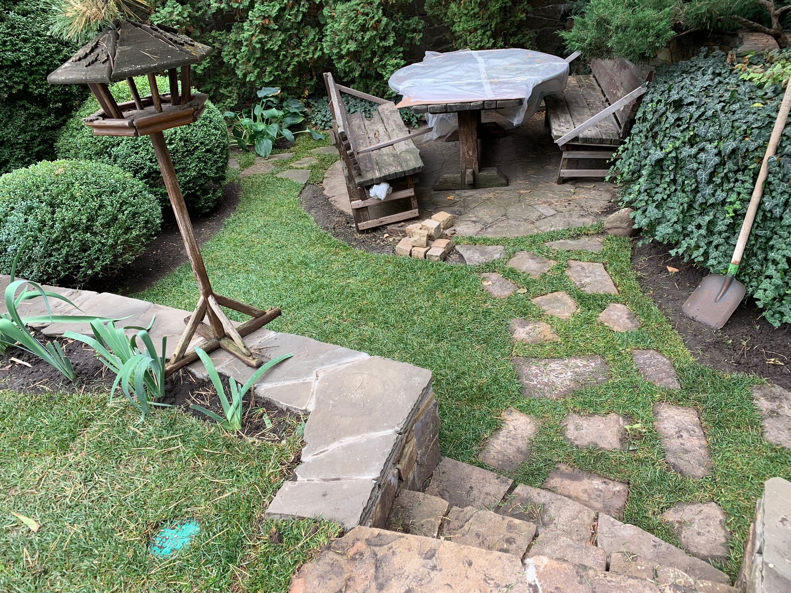 Ландшафт частного участка