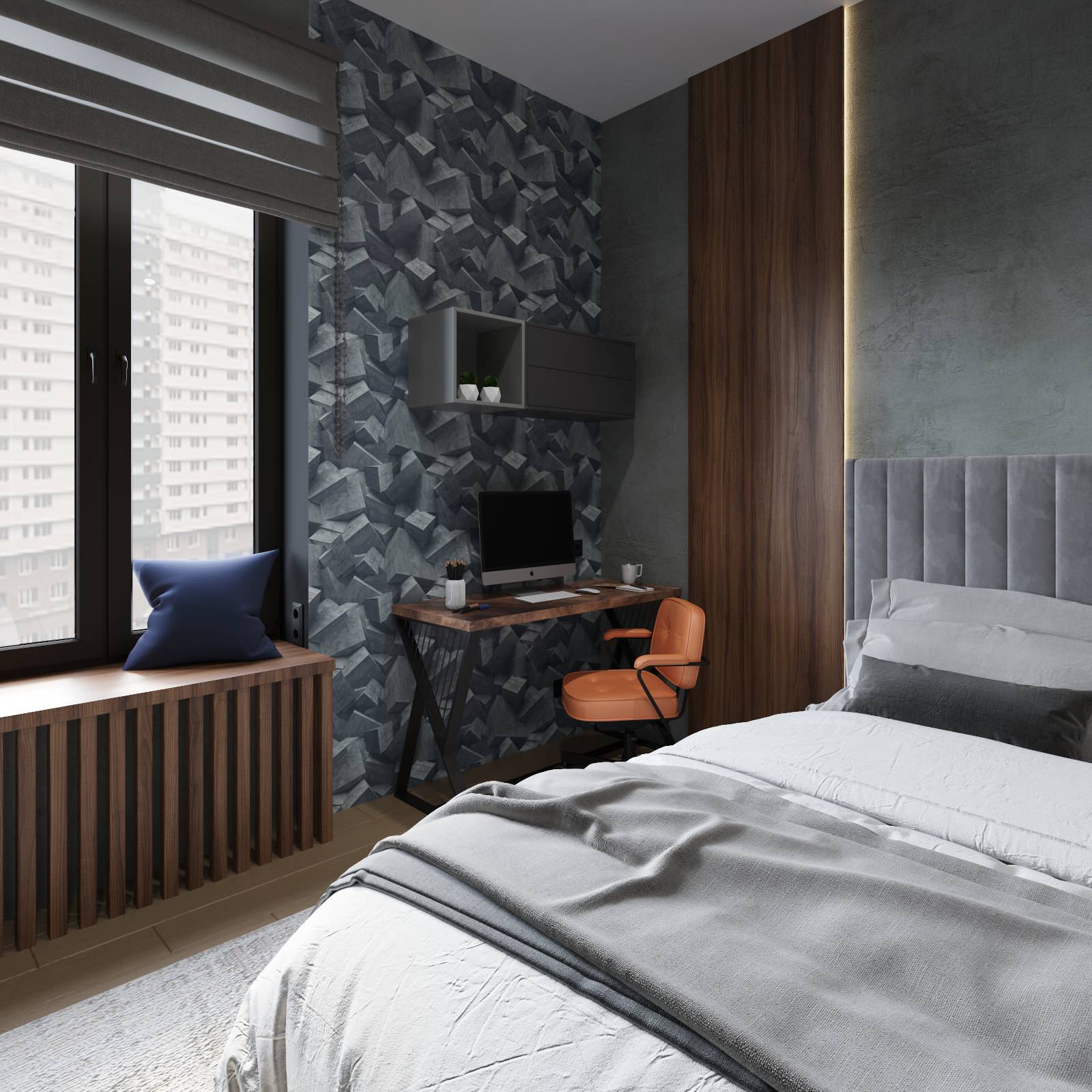 Квартира с элементами лофта