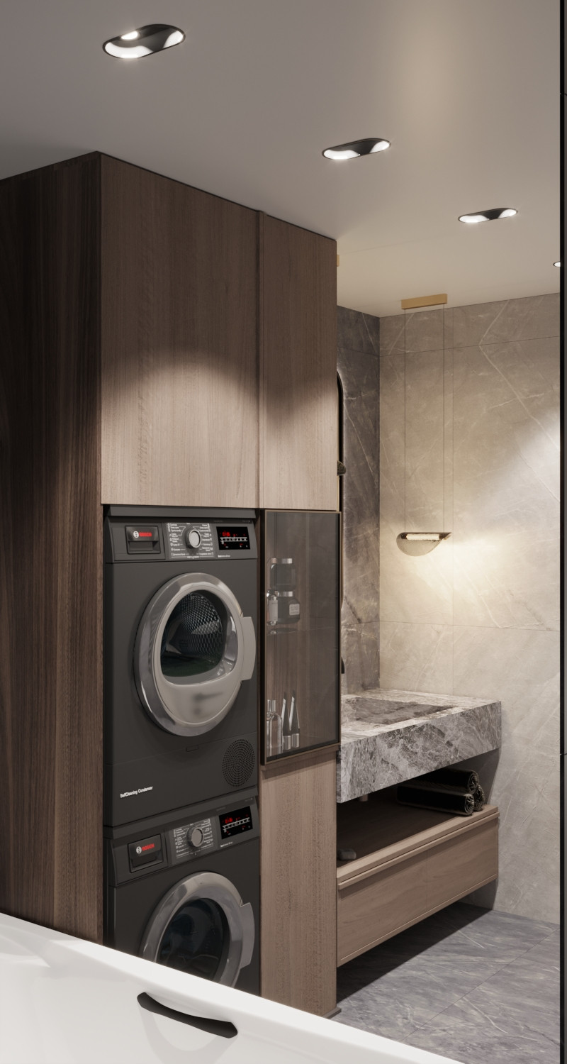 Дизайн-проект 3х комнатной квартиры в ЖК ОЗОН, площадью 98 м2