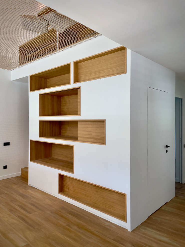 (En cours) Maison ossature bois mixte enduit, bardage bois