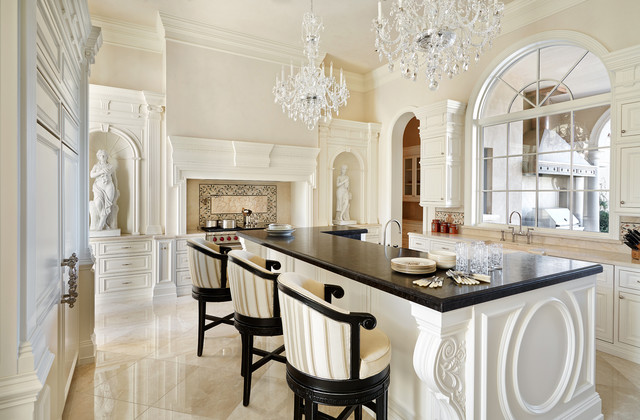 Old World traditional-kitchen