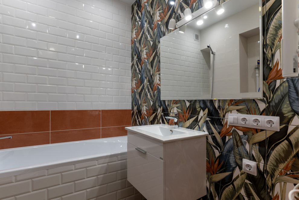 Как из однушки 45 кв.м сделать двушку с гардеробом и акцентной изумрудной кухней