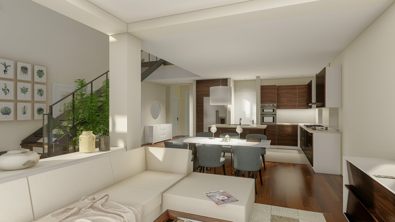 Современный загородный дом