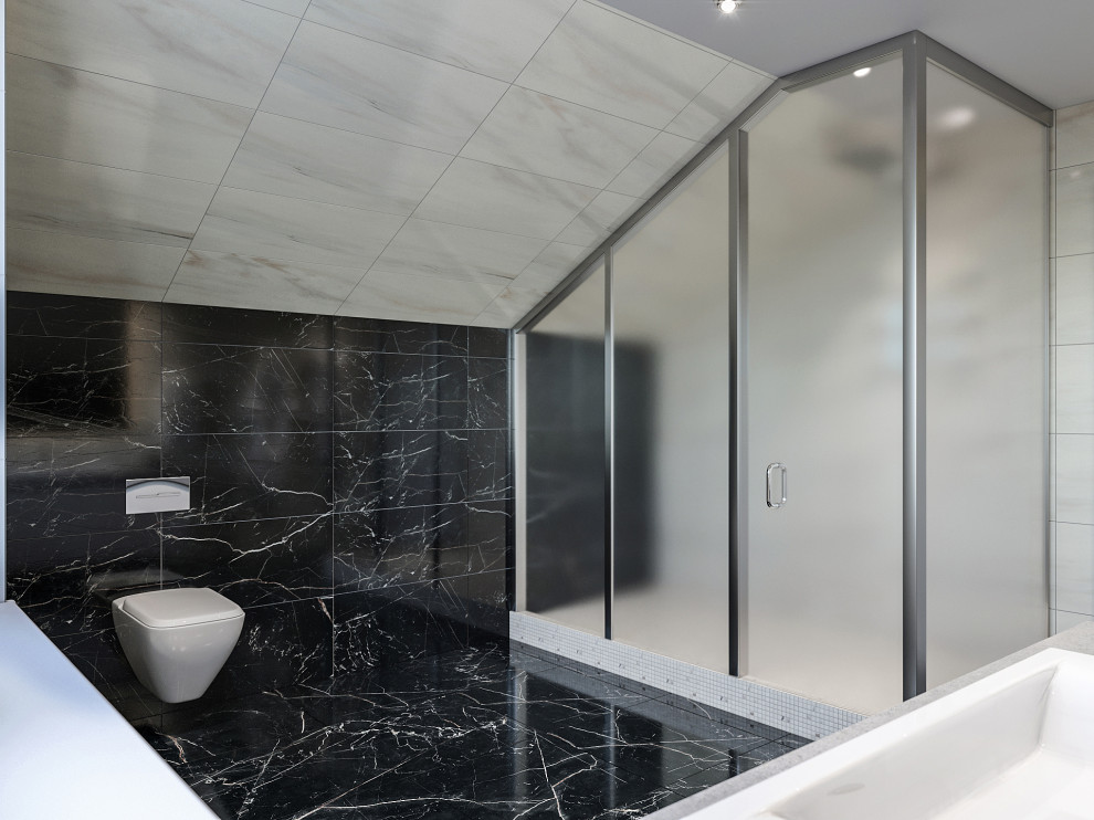 Дизайн интерьера мансарды дома (ул.Б.Зуевская)