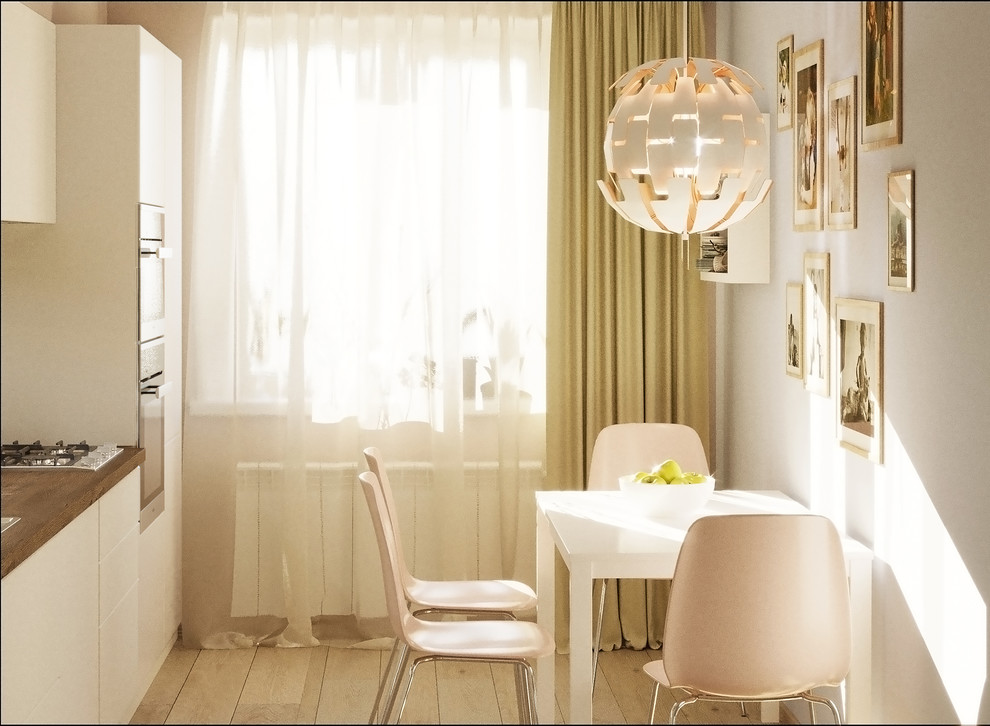 Светлая и лаконичная квартира для семьи с двумя детьми