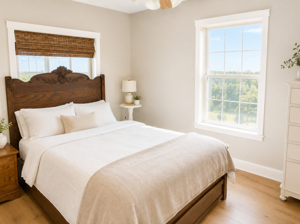 Classic Farmhouse Custom Home with Mountain Views