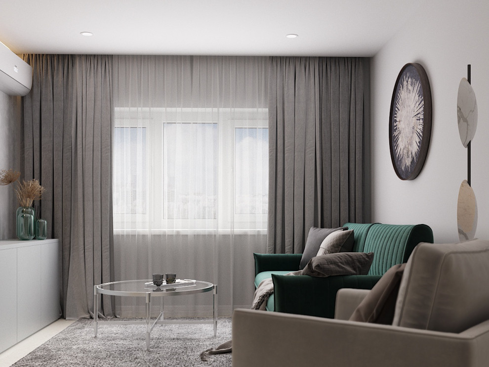 Дизайн проект гостиной