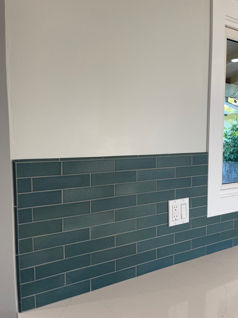 El Cerrito Hills Bright and Brick Kitchen