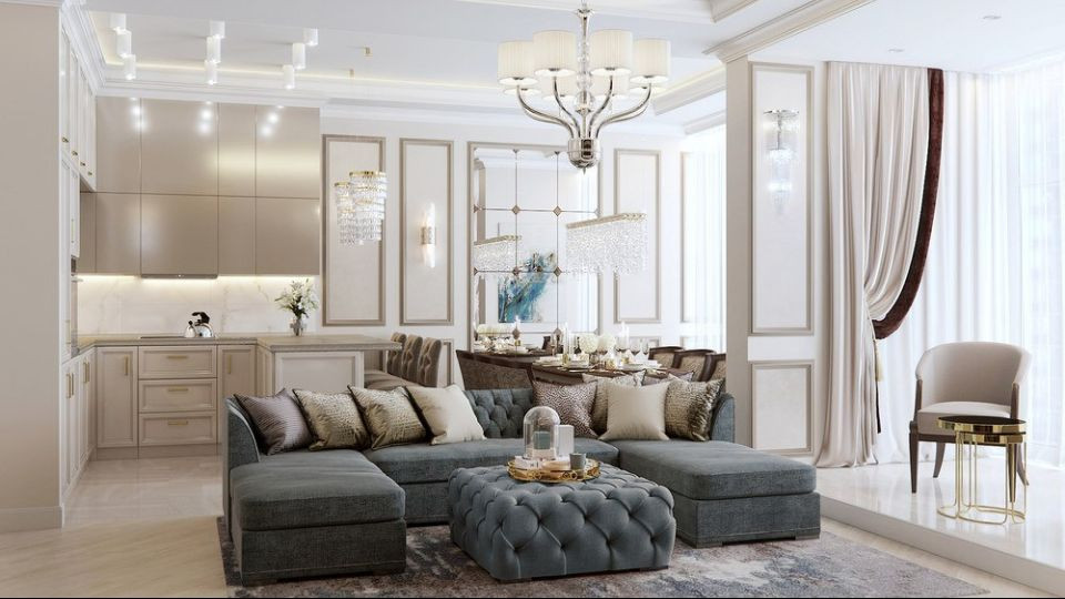 Дизайн интерьера 127 м2