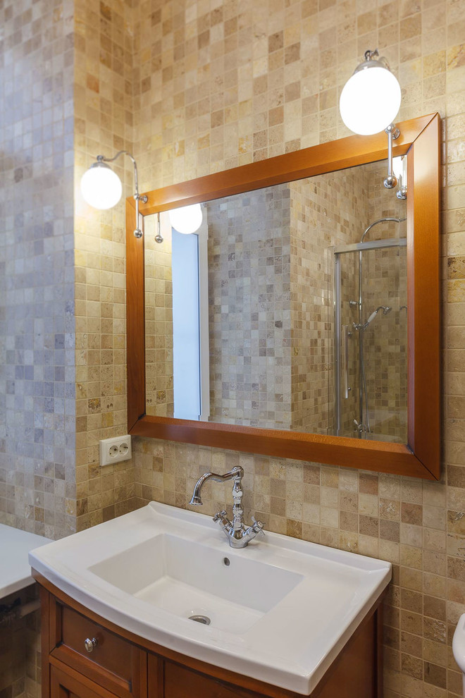 Apartment in retro style.