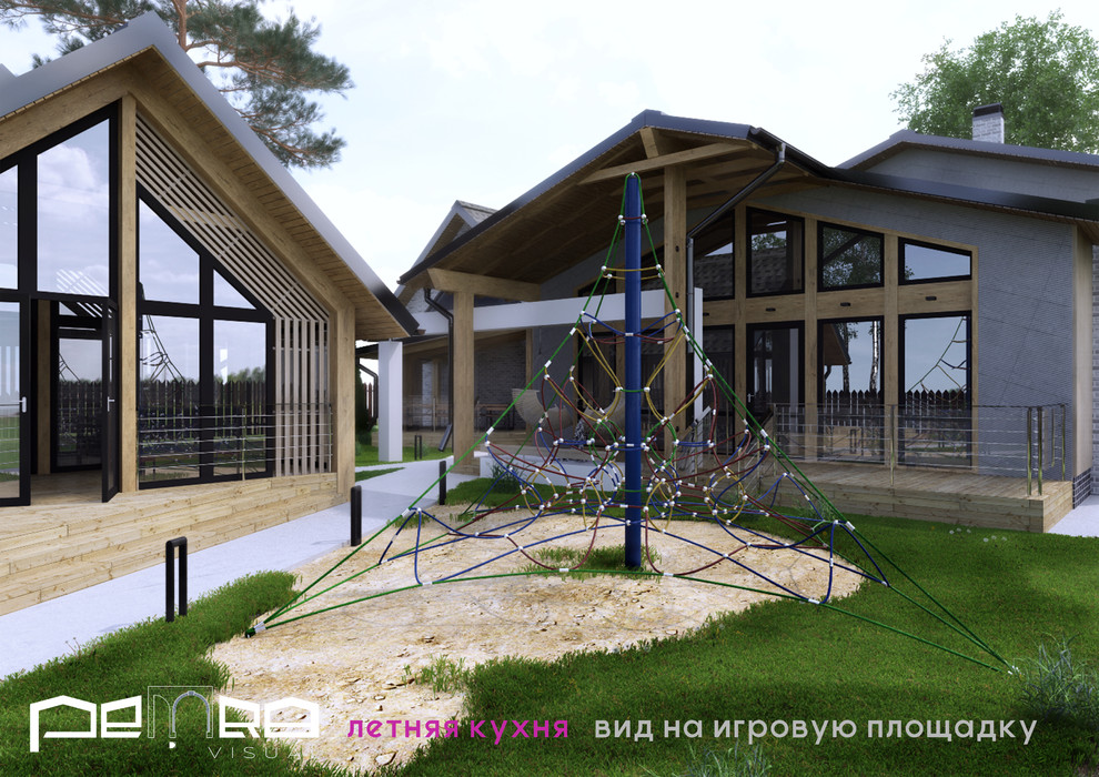 Проект индивидуальной застройки участка для ИЖС