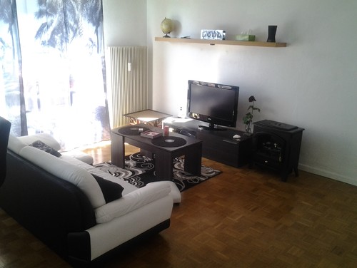 Amenagement pour salon rectangulaire ouvert sur cuisine Cuisine ouverte sur salon 35m2