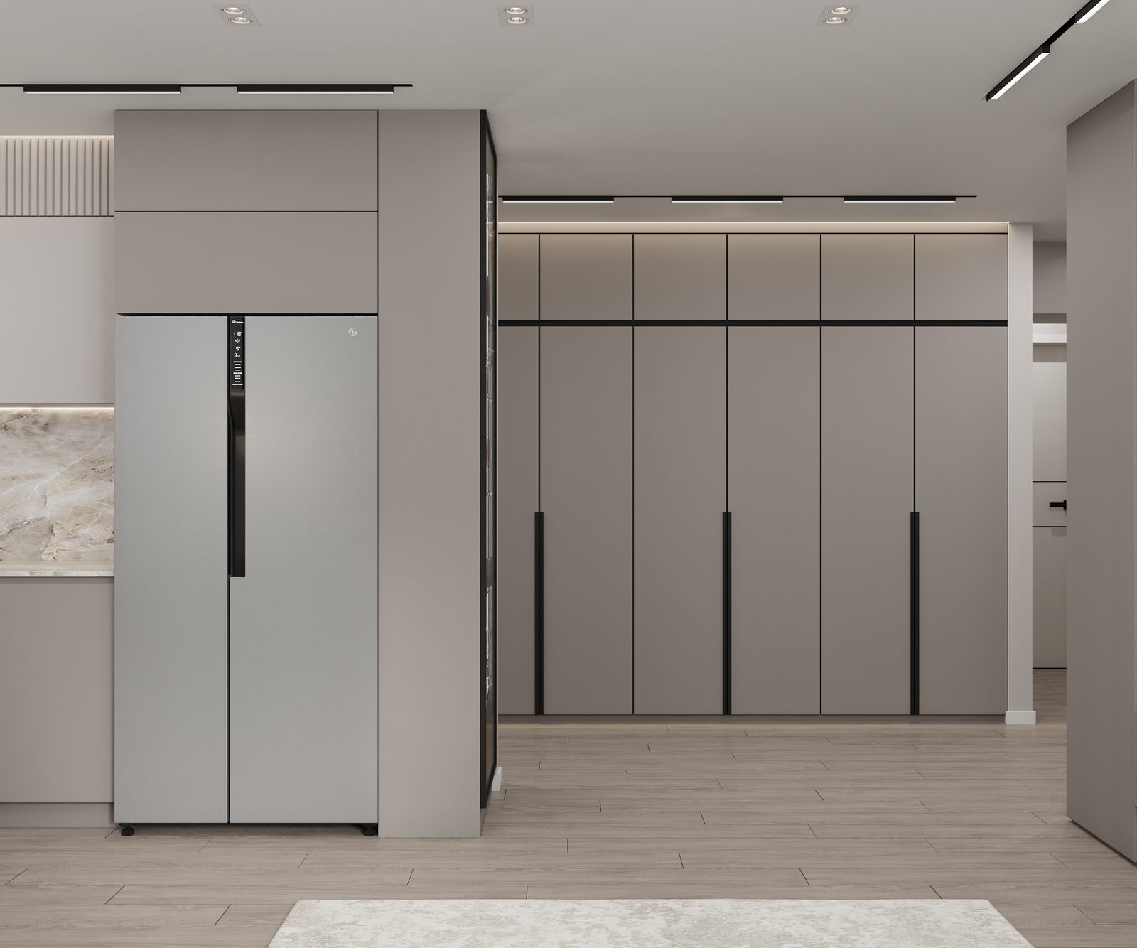 Дизайн интерьер квартиры в светлых тонах