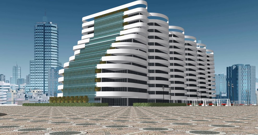 дом с водопадом для Ташкента,  на тендер в "Ташкент-Сити"