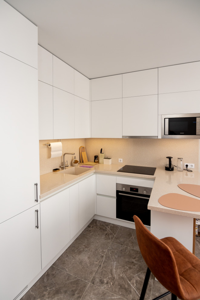 Современная кухня в минималистичном стиле