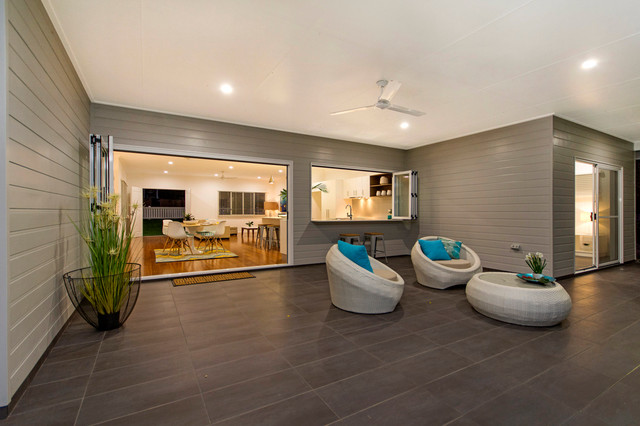 Stratford trendy-veranda