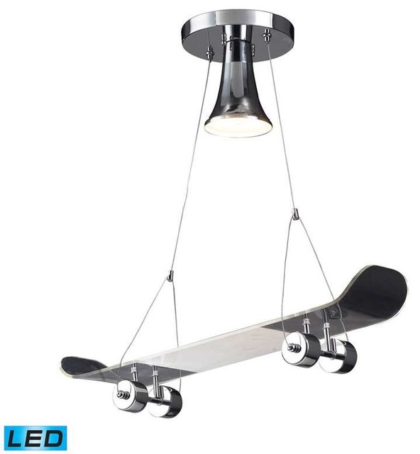 Elk Lighting 5112/1 Novelty Children s Pendant Light in Chrome - Contemporary - Pendant Lighting ...