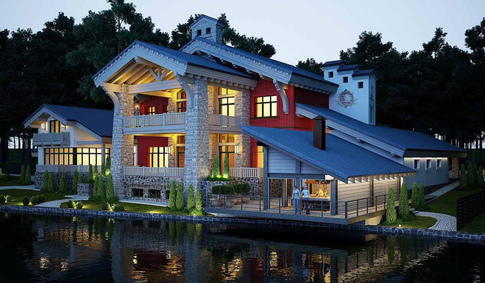 Шале у озера