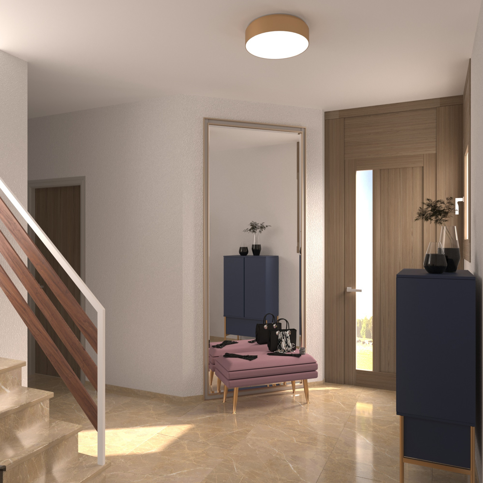 Интерьер жилого дома, Швейцария, г. Дорнах