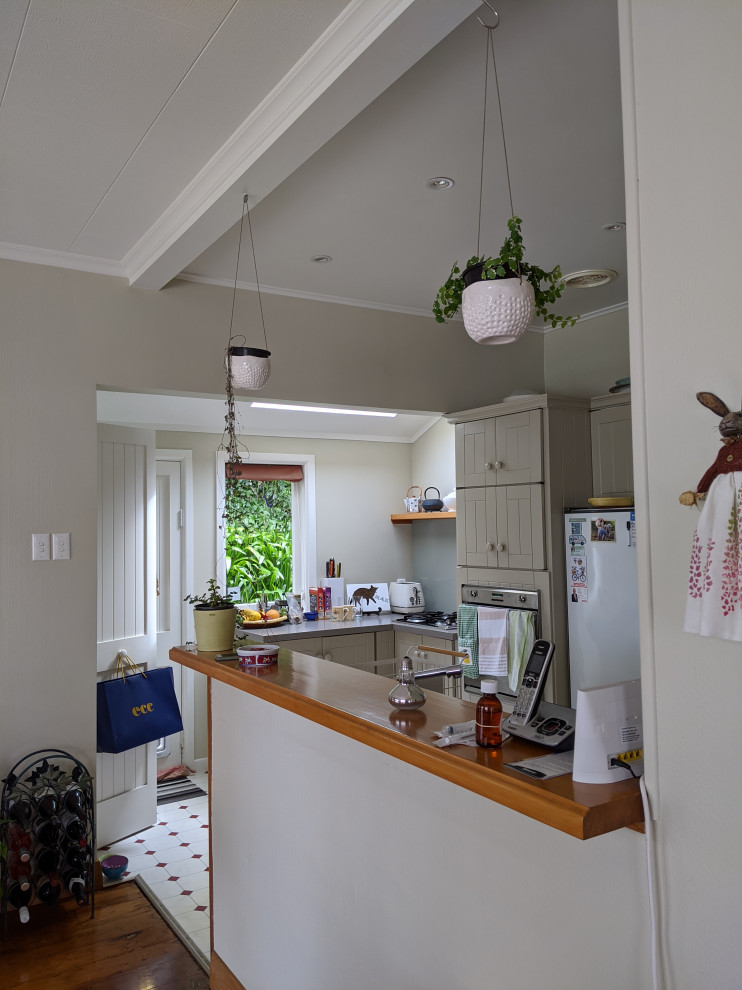 Green Tile Kitchen